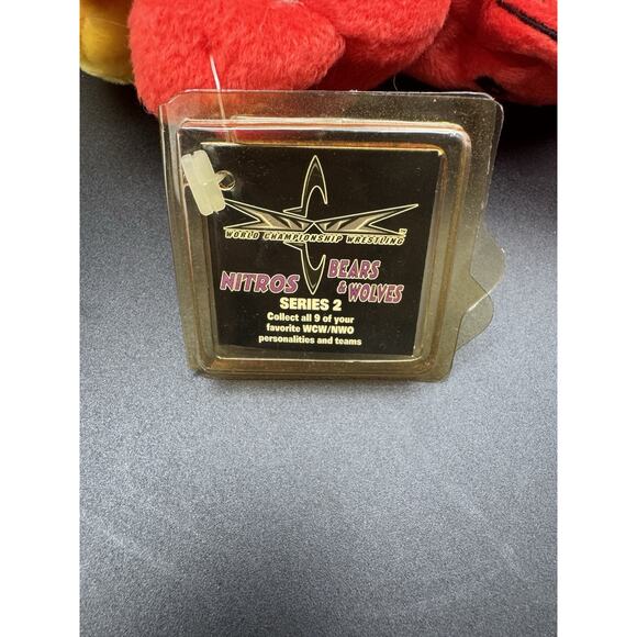 Vintage Y2K WCW NWO Wrestling Nitro Bears Lot Of 6 Sting Goldberg Nash & More - Picture 10 of 10